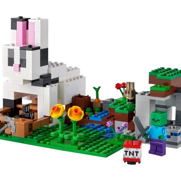 LEGO #21181 - Minecraft: The Rabbit Ranch - NEW - Picture 4 of 5